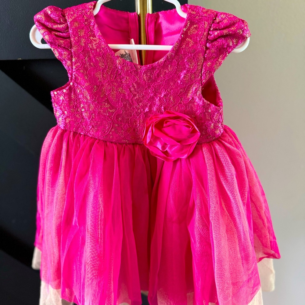 Fit and flare blueberi boulevard gently used dress